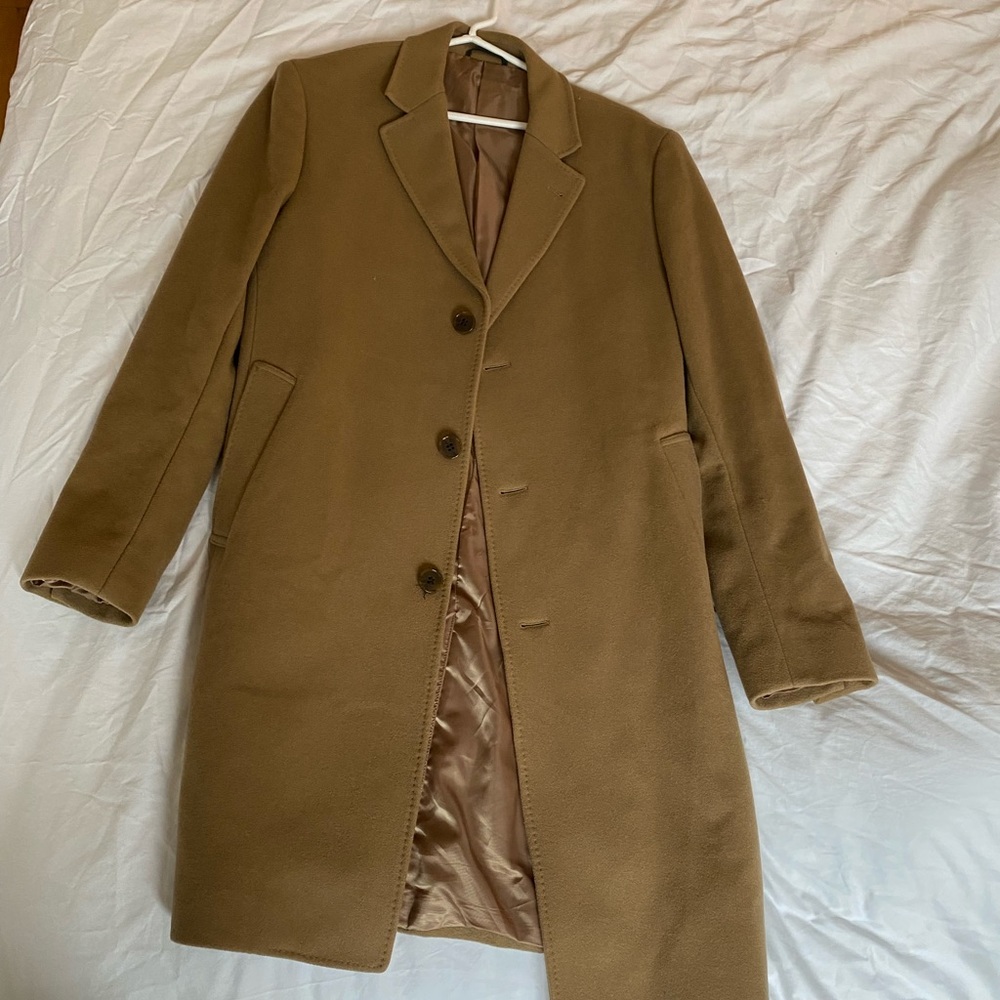 Lauren Ralph Lauren camel Cashmere blend wool coat